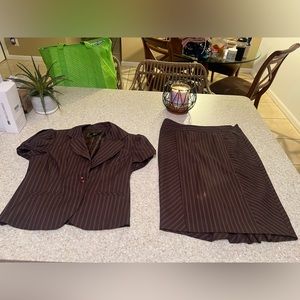 Skirt Suit Set - BCX and XOXO - Size Small and 3/4.